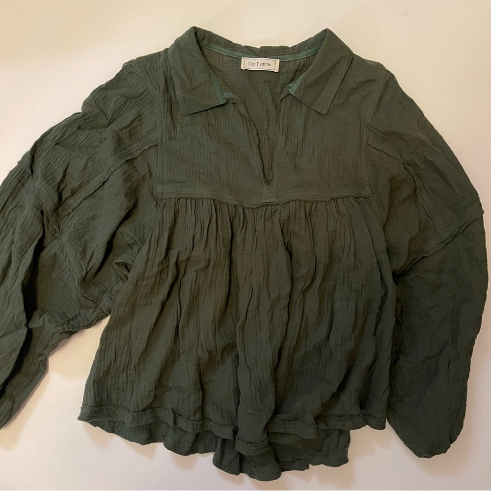 Oversized blouse